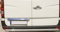 Накладка на крышку багажника (нерж.) 1 шт VW CRAFTER 2012 >